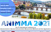 Conférence internationale ANIMMA #7 sur l'instrumentation et la mesure nucléaire et leurs applications