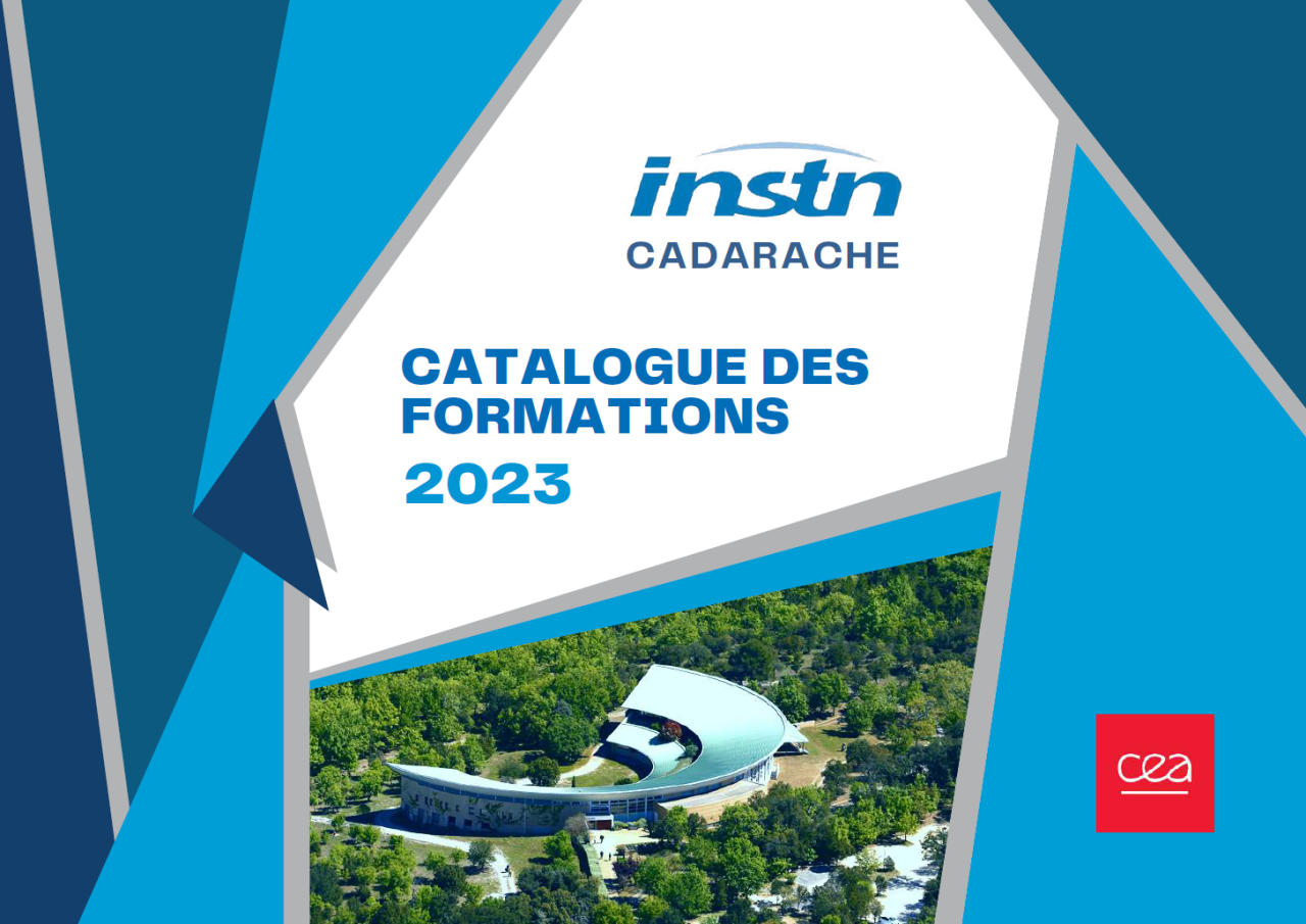 Le catalogue des formations INSTN Cadarache 2024 est disponible